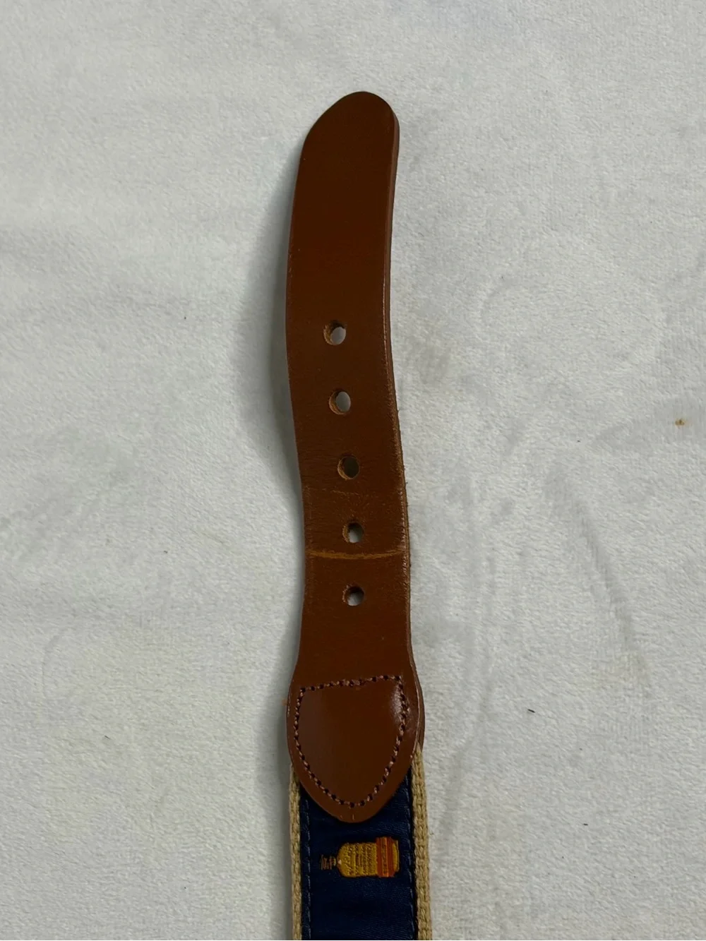 Men's Size 40 Bourbon Bottle Motif  Belt Leather Man Ltd Leather
